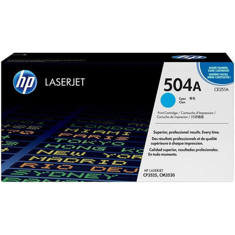Hp 504A Ce251A Toner Cartridge Cyan HP