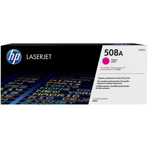 Hp 508A Magenta Original Laserjet Toner Cartridge Cf363A HP