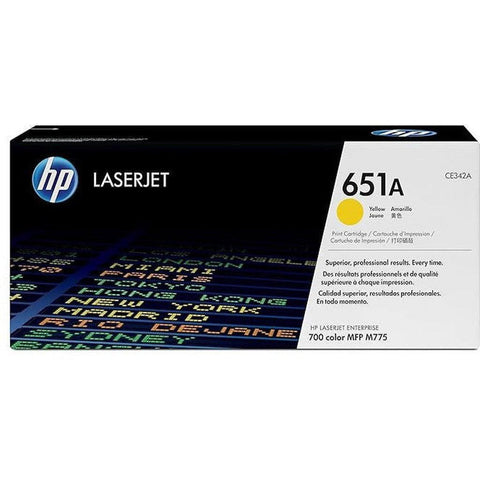 Hp 651A Ce342A Toner Yellow HP
