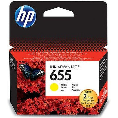 Hp 655 Yellow Ink Cartridge-CZ112AE HP