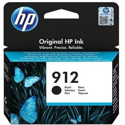 HP 912 Black Original Ink Cartridge - 300 Pages / Black Color / Ink Cartridge HP