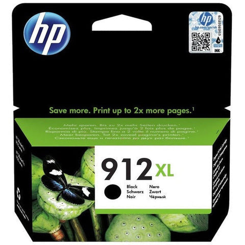 Hp 912 Xl High Yield Black Ink Cartridge 3Yl84Ae HP