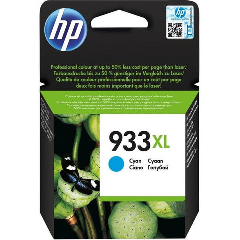 Hp 933 Xl High Yield Cyan Original Ink Cartridge Cn054Ae HP