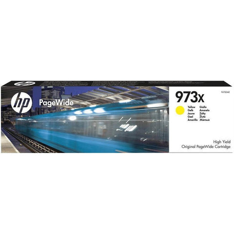 Hp 973X High Yield Yellow Page Ink Cartridge F6T83Ae HP