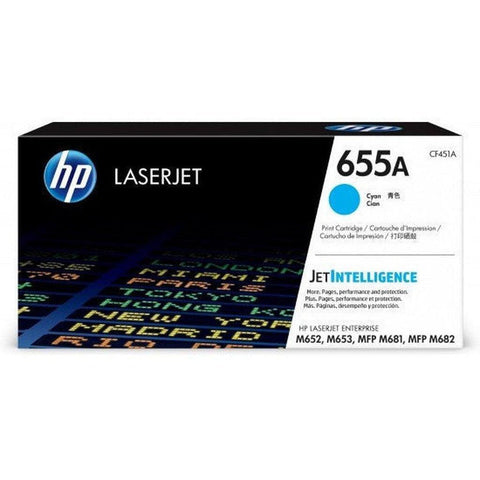 Hp Cf451A Cyan Toner 655A HP