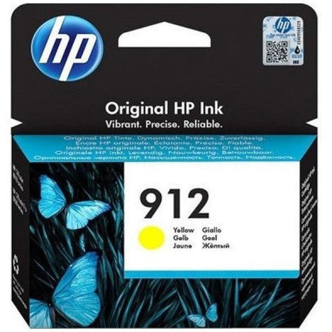 Hp Ink 912 Yellow Ink Cartridge HP