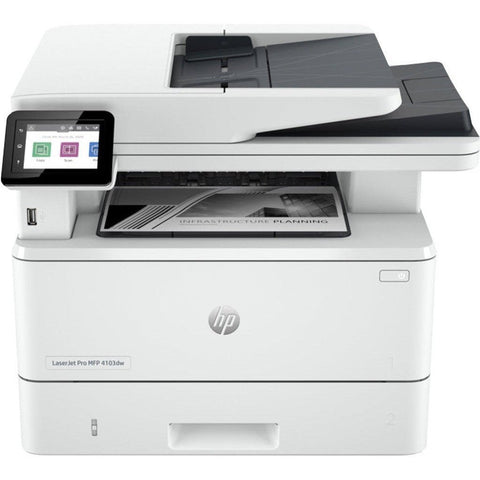 HP LaserJet Pro MFP 4103dw - 40ppm / 1200dpi / A4 / USB / LAN / Wi-Fi / Mono Laser - Printer HP
