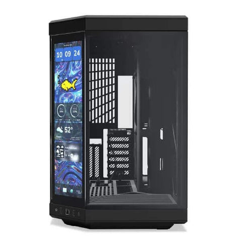 Hyte Y70 Touch Infinite Mid Tower Cabinet - Black ColorWaves