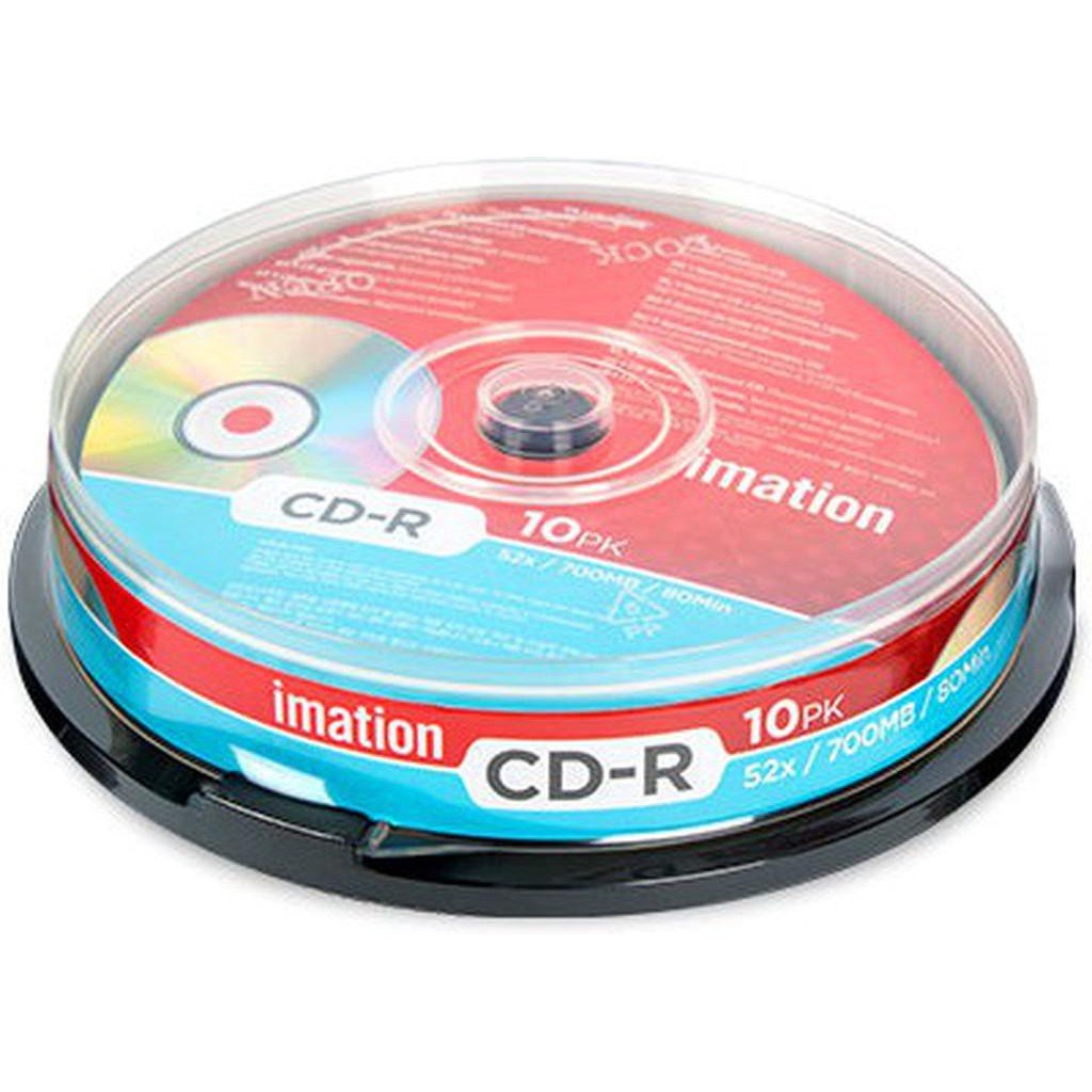 Imation Cd-R 10Pk 52X 700Mb ColorWaves