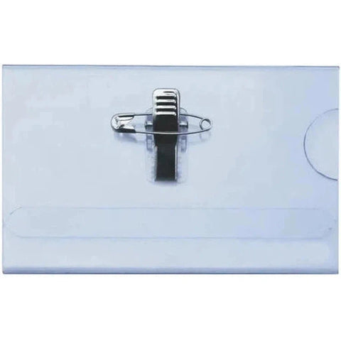 Kejea T-748 Id Card Holder 0.2mm With Clip - Pack Of 50 ColorWaves