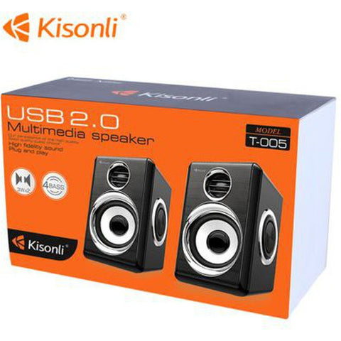 Kisonli T-005 Computer Mini Speaker ColorWaves