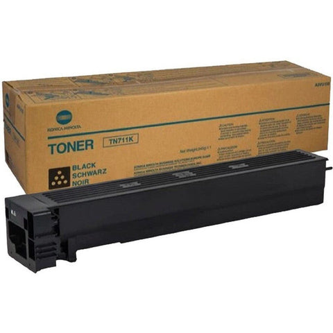 Konica Minolta Tn-711K Black Toner Cartridge ColorWaves