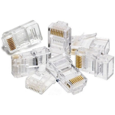 Kuwes Cat5 Rj45 Connectors Pack Of 25Pc Kuwes