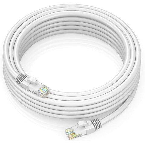 Kuwes Network Cat 6 Cable White - 20 Meter Kuwes