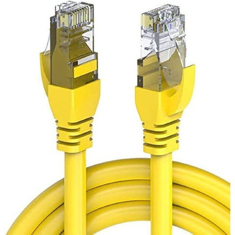 Kuwes Network Cat 6 Cable Yellow - 0.5 Meter Kuwes