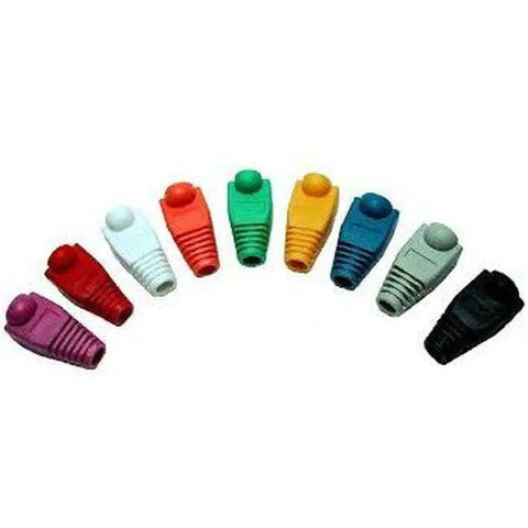 Kuwes Rj45 Pvc Boot For Cat6 6.5Mm 100 Pcs Pack Kuwes