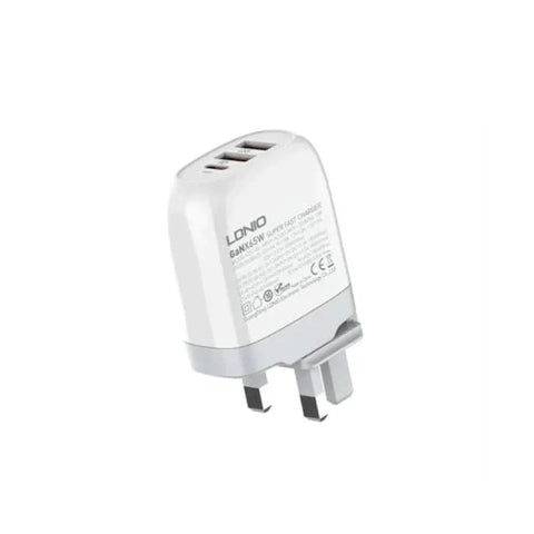LDNIO 65W GaN Super Fast Charger with Lightning Cable - A3511Q-IP Ldnio