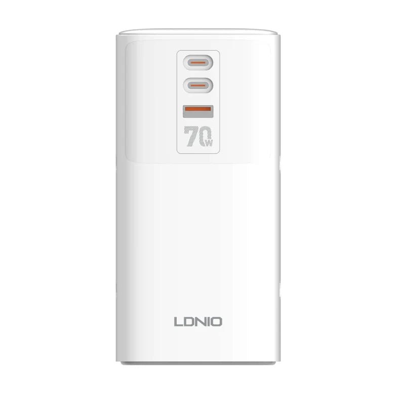 LDNIO SC4383 Multifunctional Universal Desktop Power Adapter - 70W / White Ldnio