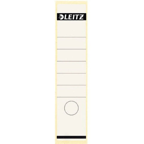 Leitz Spine Labels Wide Long 1640 00-01 61X285 Mm White Pack Of 10 ColorWaves