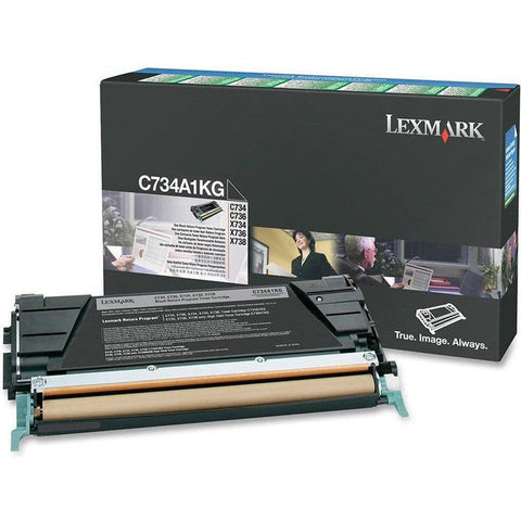 Lexmark C734 Black Toner Cartridge Lexmark