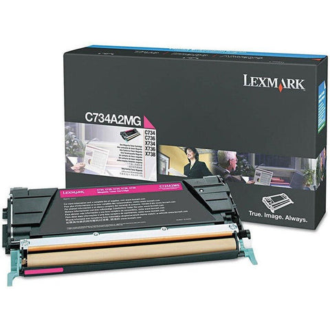 Lexmark C734 Magenta Toner Cartridge Lexmark