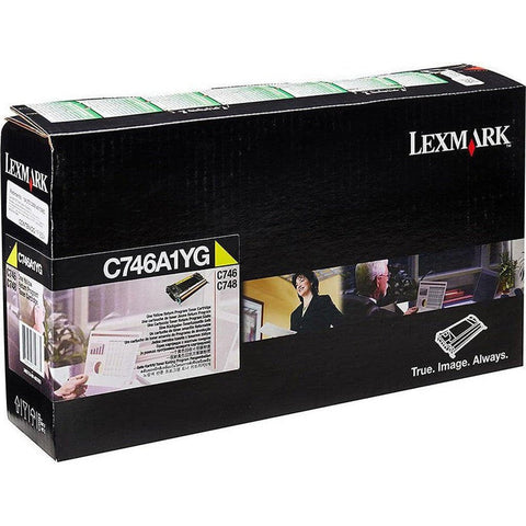 Lexmark C746 Yellow Toner Cartridge C746A1Yg Lexmark