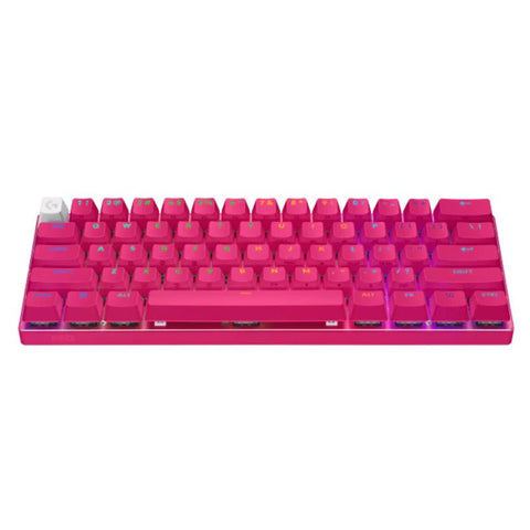 Logitech PRO X 60 LIGHTSPEED Wireless Gaming Keyboard - Magenta Logitech
