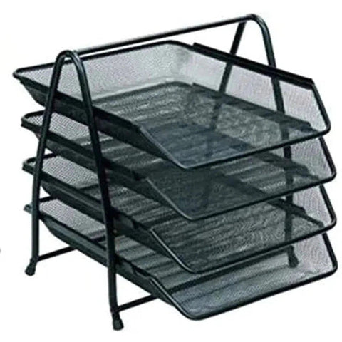 Mesh Paper Tray (4 Tires) ColorWaves