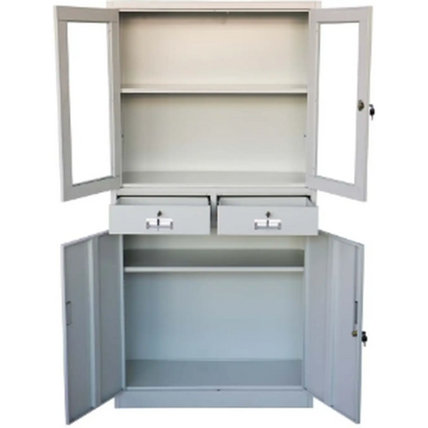 Metal File Cabinet 2 Doors 3 Drawers ColorWaves