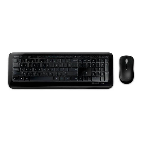Microsoft Wireless Desktop 850 - 2.40GHz / Up to 5m / Wireless / English/Arabic / Black ColorWaves