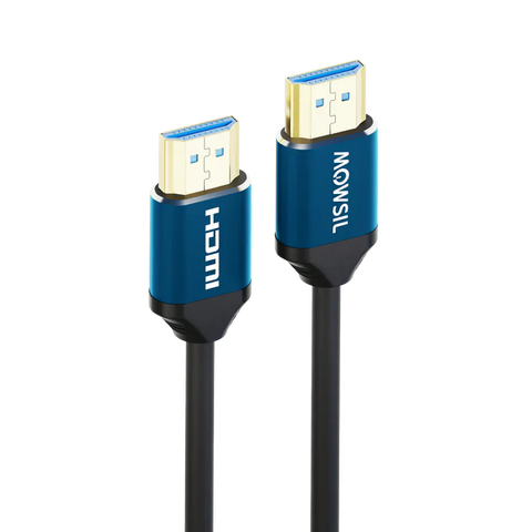 Mowsil HDMI 2.0 Cable 4K@60Hz Ultra HD 18Gbps High Speed HDR 3D Gold-Plated 1 mtr Mowsil