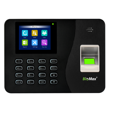 N-Wl20 Fingerprint Time Attendance System ColorWaves