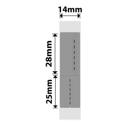 Niimbot Thermal Label Paper 14*53 - 130 White ColorWaves