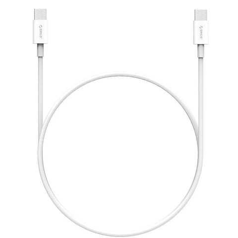 ORICO Type-C to Type-C Cable - 1 Meter / White ColorWaves