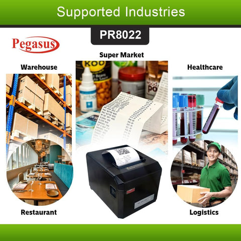 PEGASUS PR8002 THERMAL POS PRINTER ColorWaves