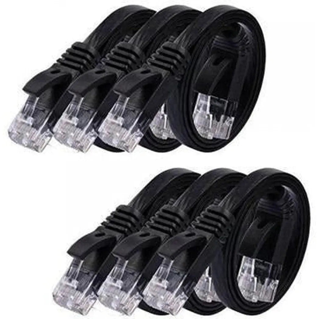 Patch Cord Cat6+ Cable 2 Meter (Flat) Kuwes Kuwes