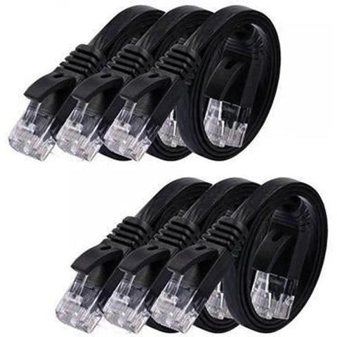 Patch Cord Cat6+ Cable 2 Meter (Flat) Kuwes Kuwes