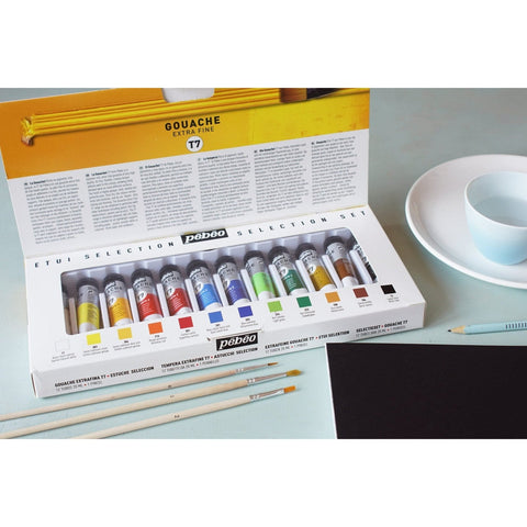 Pebeo Designer Extra Fine T7 Paint - Set Of 12 ColorWaves