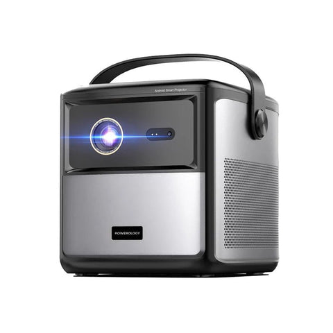 Powerology Starbeam Google DLP Projector - 100" / HDMI / USB / Audio - Black ColorWaves