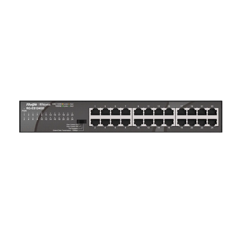 Ruijie 24-Port 10/100/1000Mbps Unmanaged Switch Rg-Es124Gd Ruijie