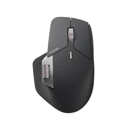 Rapoo MT760L Multi Mode Wireless Mouse - 2.4 GHz / 4000 DPI / Bluetooth - Light Black ColorWaves