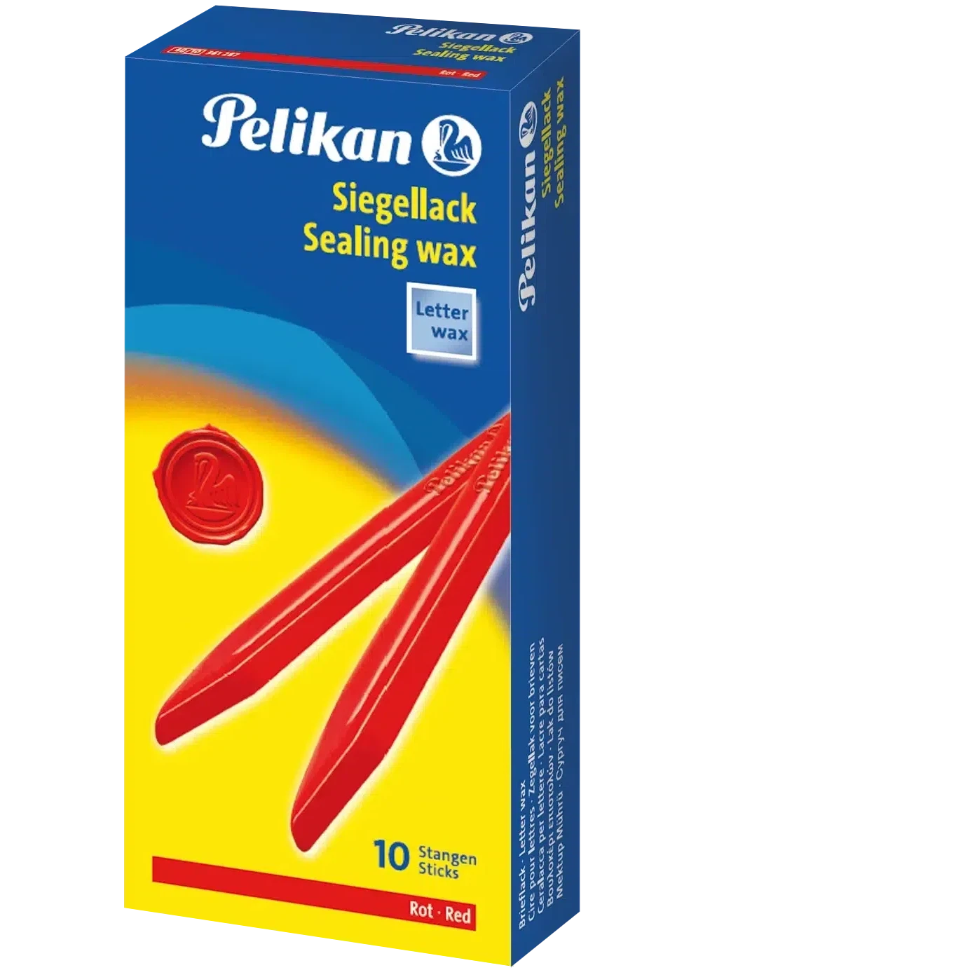 Red Sealing Wax Stick Packet ColorWaves