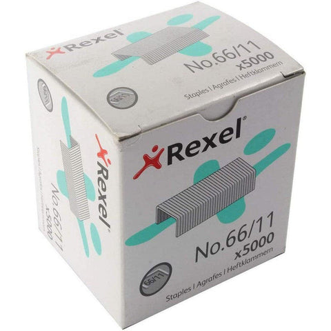 Rexel No.66/11 Mm Heavy Duty Staples ColorWaves