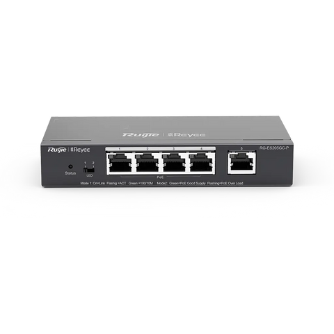 Ruijie Rg-Es205Gc-P 5-Port Gigabit Smart Poe Switch Ruijie