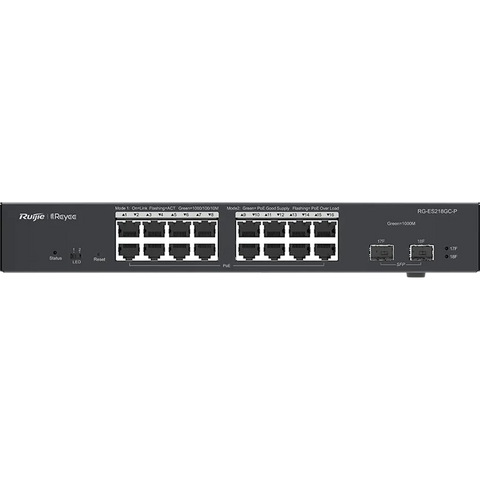 Ruijie Rg-Es218Gc-P 18-Port Gigabit Smart Poe Switch Ruijie