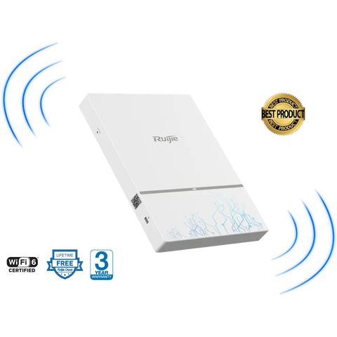 Ruijie Wi-Fi 6 (802.11Ax) Indoor Wireless Access Point Rg-Ap820-L Ruijie