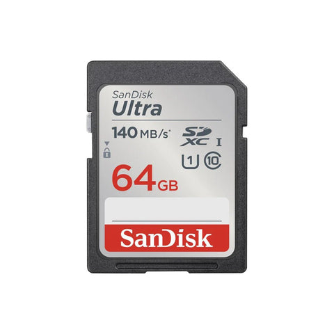 SanDisk 64GB Ultra SDXC UHS-I / Class 10 Memory Card, Speed Up to 140MB/s Sandisk