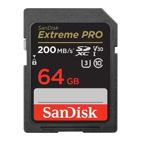 SanDisk Extreme PRO SDXC UHS-I MicroSD Card – 64GB/ 200MB/s Sandisk