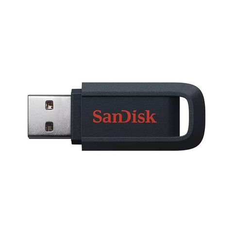 SanDisk Ultra Trek Flash Drive - 64GB / Up to 130 MB/s / USB 3.0 / Black Sandisk