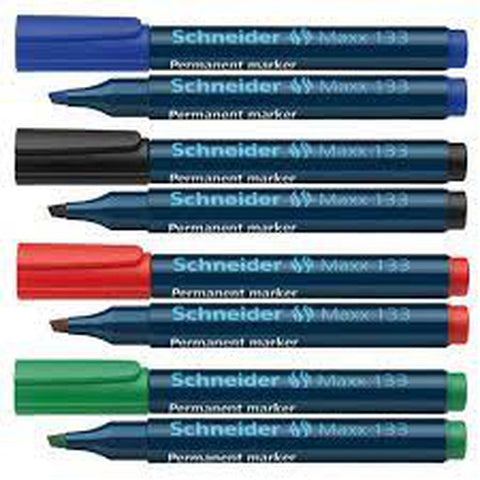 Schneider Permanent Marker Maxx 133 (10 Pcs Pkt) ColorWaves